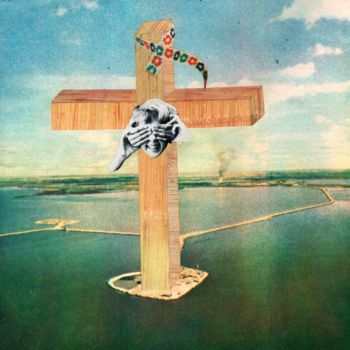 Collages intitulée "009" par Vladimir Abaimov, Œuvre d'art originale, Collages