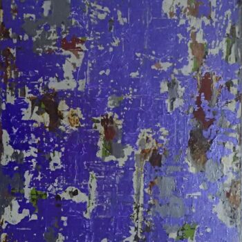 Ζωγραφική με τίτλο "Purple Prose" από Sio Montera, Αυθεντικά έργα τέχνης, Ακρυλικό