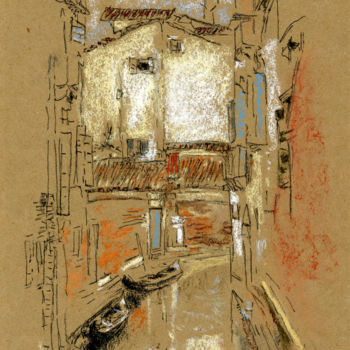 Painting titled "Reproduction of Whi…" by Jim Fischer, Original Artwork, Pastel