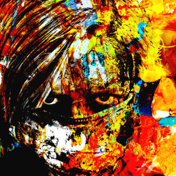 Digital Arts titled "Quarantine Zone" by Barry Farley Visual Arts, Original Artwork, Digital Painting