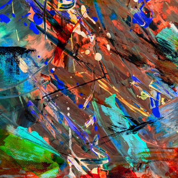 「Selfless Sacrifices」というタイトルのデジタルアーツ Barry Farley Visual Artsによって, オリジナルのアートワーク, デジタル絵画 その他の剛性パネルにマウント