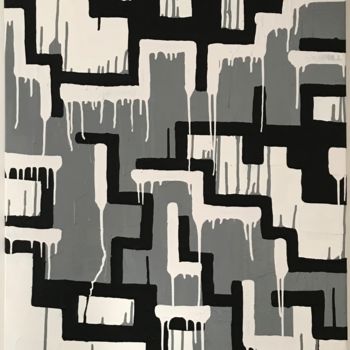 Peinture intitulée "IMPRESSIONS 5" par David Josset, Œuvre d'art originale, Acrylique