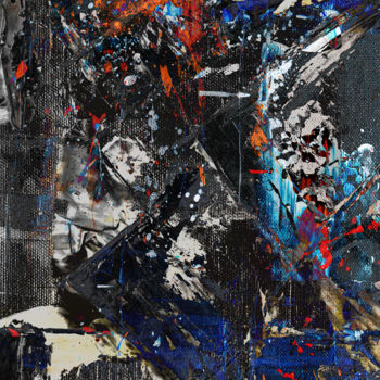 数字艺术 标题为“Fall of the Emperor…” 由Barry Farley Visual Arts, 原创艺术品, 数字油画 安装在其他刚性面板上
