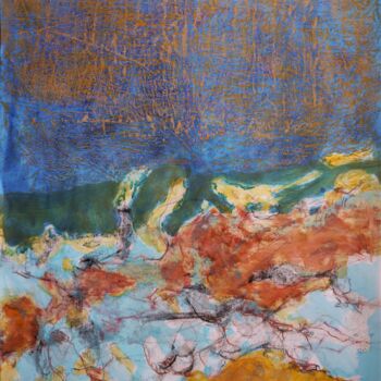 Peinture intitulée "Parthénopées" par Philippe Casaubon, Œuvre d'art originale, Huile