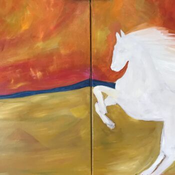 Pintura intitulada "Apocalypse III" por Njoy, Obras de arte originais, Óleo