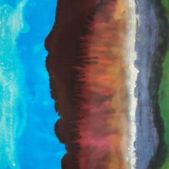 Painting titled "la-foret-endormie-1…" by Rbio, Original Artwork, Acrylic