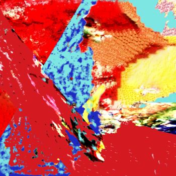 Arts numériques intitulée "traverses" par Mysane, Œuvre d'art originale, Modélisation 3D