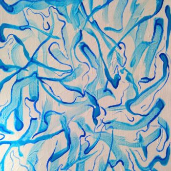 Pintura intitulada "Untitled" por Ariel Chavarro Avila, Obras de arte originais, Acrílico