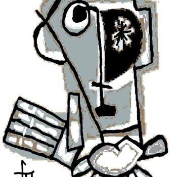 Arts numériques intitulée "et-voila.jpg" par Franck Vidal, Œuvre d'art originale, Peinture numérique