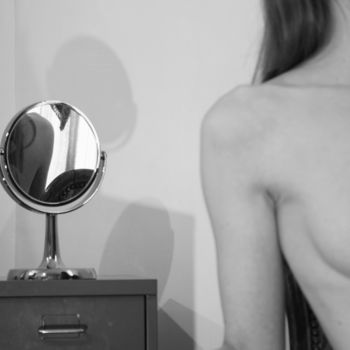 제목이 "P. et le miroir"인 사진 Marie Louis로, 원작, 디지털