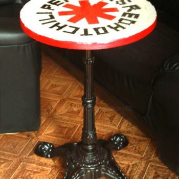 Artcraft titled "Red Hot Chili Peppe…" by Pat Art, Original Artwork, Furniture