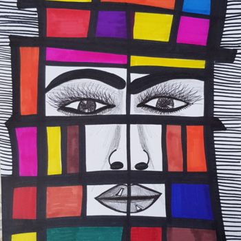 Drawing titled "Artistic drawing Is…" by Mirit Ben-Nun, Original Artwork, Other