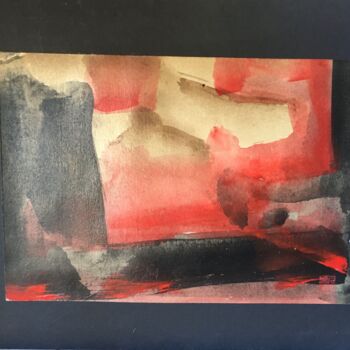 Ζωγραφική με τίτλο "Vision" από Simone Cros-Morea, Αυθεντικά έργα τέχνης, Μελάνι