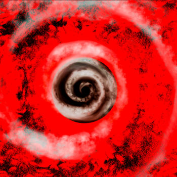 Arts numériques intitulée "The Black Hole" par Keep Magic, Œuvre d'art originale, Peinture numérique