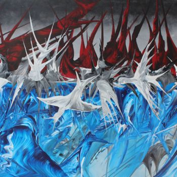 「FORÇAS DA NATUREZA…」というタイトルの絵画 Sofia Sant´Anaによって, オリジナルのアートワーク, アクリル