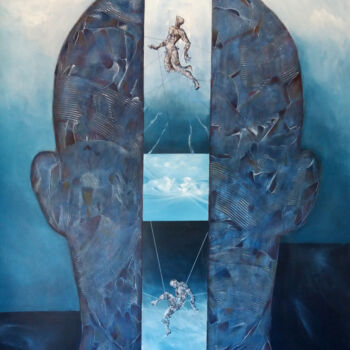 Painting titled "STDMMI 10" by Vitor Moinhos, Original Artwork, Acrylic