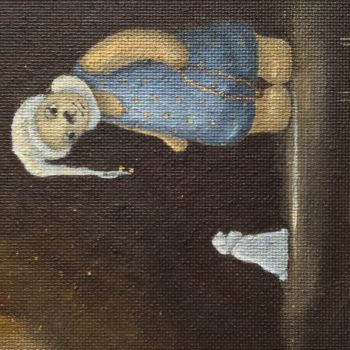 Painting titled "Babélio- 783" by Noëlle Lassailly, Original Artwork, Acrylic