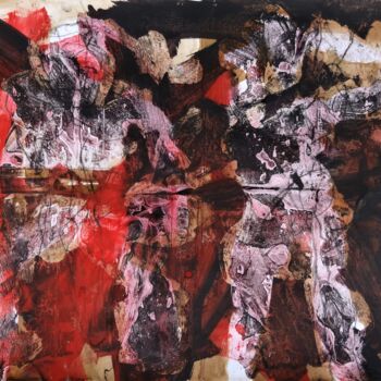 Peinture intitulée "Pélion" par Philippe Casaubon, Œuvre d'art originale, Huile