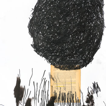 Painting titled ""Pascal" pensée 1" by Giulio Benatti, Original Artwork, Oil