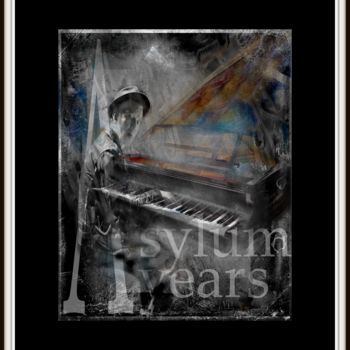 「Tom Waits」というタイトルのデジタルアーツ Epidermic Sessionによって, オリジナルのアートワーク, デジタル絵画