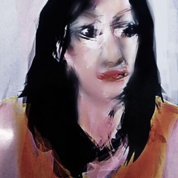 Digital Arts titled "Ma femme..." by Jacky Patin, Original Artwork