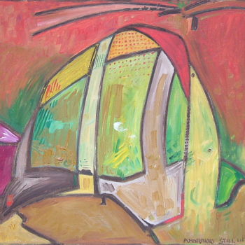 「Amorphous Still Lif…」というタイトルの絵画 Gerald Shepherd F.F.P.S.によって, オリジナルのアートワーク, オイル