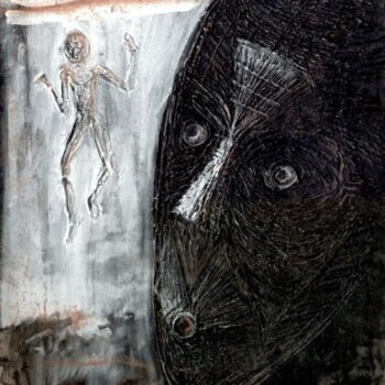Painting titled "exile" by Anthony R A Barron, Original Artwork