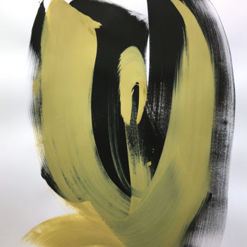 「70x100-030」というタイトルの絵画 Franck Chambrunによって, オリジナルのアートワーク, アクリル