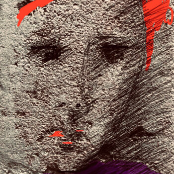 数字艺术 标题为“Tristezza” 由Armando D'Andrea, 原创艺术品, 数字油画