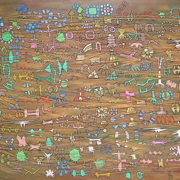 「Memories Of Wales 2」というタイトルの絵画 Gerald Shepherd F.F.P.S.によって, オリジナルのアートワーク, オイル