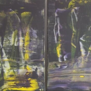 제목이 "2 Set Fluid art Lan…"인 미술작품 Iveta Zaharova (Kārkla)로, 원작, 아크릴