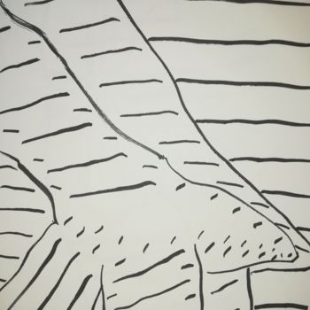 Dessin intitulée "Heavy Freedom" par Pertti Matikainen, Œuvre d'art originale, Marqueur