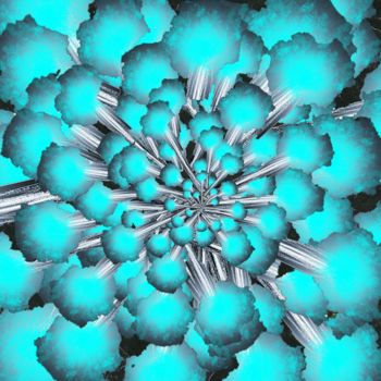 Digital Arts titled "Explosion of Passio…" by Cila, Original Artwork, Digital Painting