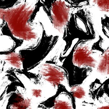 Digital Arts titled "La Guerre" by Cila, Original Artwork, Digital Painting