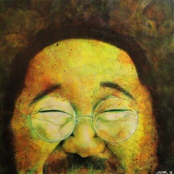 Painting titled "Murakami" by Philippe Caspar, Original Artwork, Acrylic