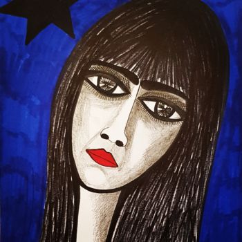 图画 标题为“Israeli art works p…” 由Mirit Ben-Nun, 原创艺术品, 墨