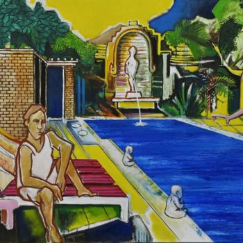 Painting titled "Phuket" by Pascal Buffard, Original Artwork, Oil