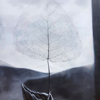 Картина под названием "Structure of Life" - Kasun Wickramasinghe, Подлинное произведение искусства, Акрил Установлен на Дере…