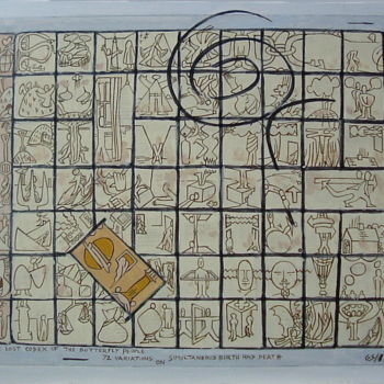 제목이 "The Lost Codex Of T…"인 미술작품 Gerald Shepherd F.F.P.S.로, 원작, 아크릴