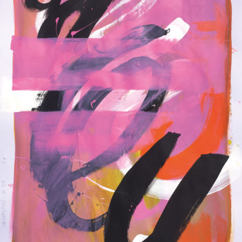 Malerei mit dem Titel "70x100-037" von Franck Chambrun, Original-Kunstwerk, Acryl