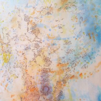 Painting titled "lutinade-2018-techn…" by Nadama, Original Artwork