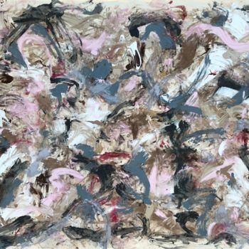 Pittura intitolato "N75 2019, Robert Mi…" da Robert Miskines, Opera d'arte originale, Olio