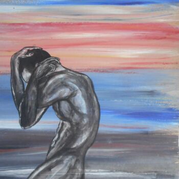Peinture intitulée "ma folie" par Erik Hils, Œuvre d'art originale
