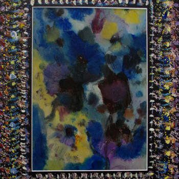 Malerei mit dem Titel "Fleurs-formules de…" von Muriel Cayet, Original-Kunstwerk, Acryl