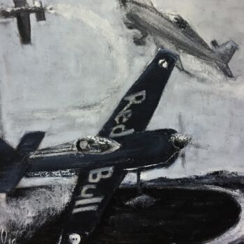 Painting titled "Smoke ON" by S. Hottelet (Arty SHO), Original Artwork, Oil