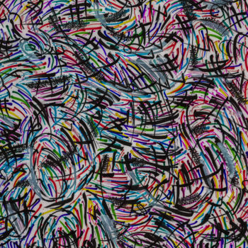 Peinture intitulée "zepee" par Nicolas Bernié, Œuvre d'art originale, Autre