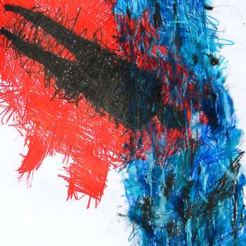 Painting titled "Icarus" by Giulio Benatti, Original Artwork, Oil