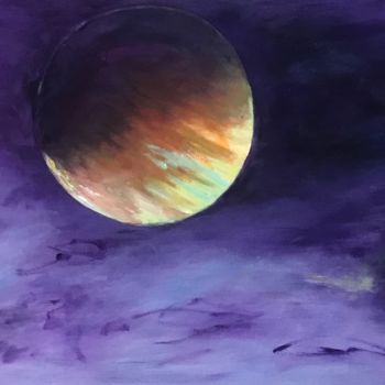 Peinture intitulée "Univers 5" par Isabelle Ny, Œuvre d'art originale, Acrylique Monté sur artwork_cat.