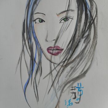 제목이 "Chinese girl"인 미술작품 Erik Hils로, 원작