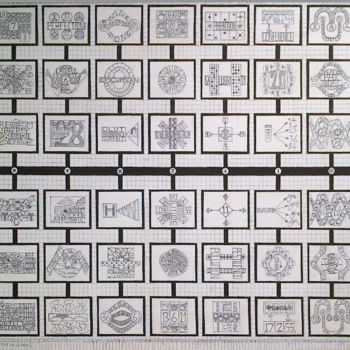 Drawing titled "Metaphysics - Metas…" by Gerald Shepherd F.F.P.S., Original Artwork, Pencil
